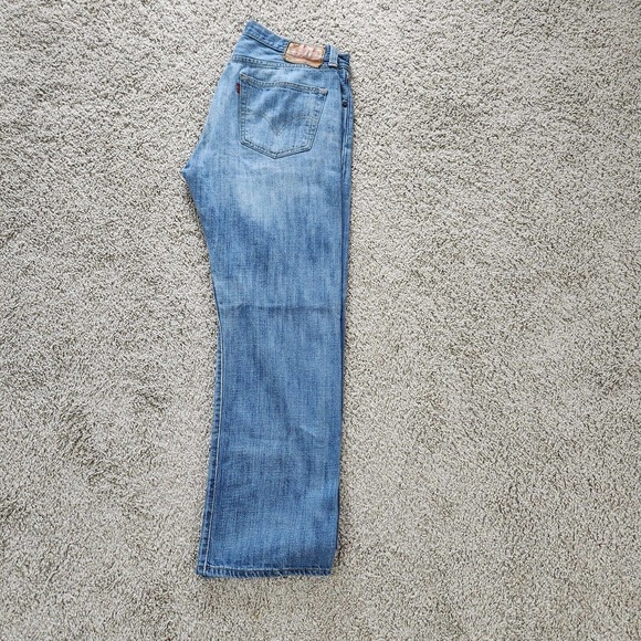 Levis 501 Original Fit Jeans Stone Wash Straight Leg Button Fly Size 34x30 Mens - Picture 5 of 12